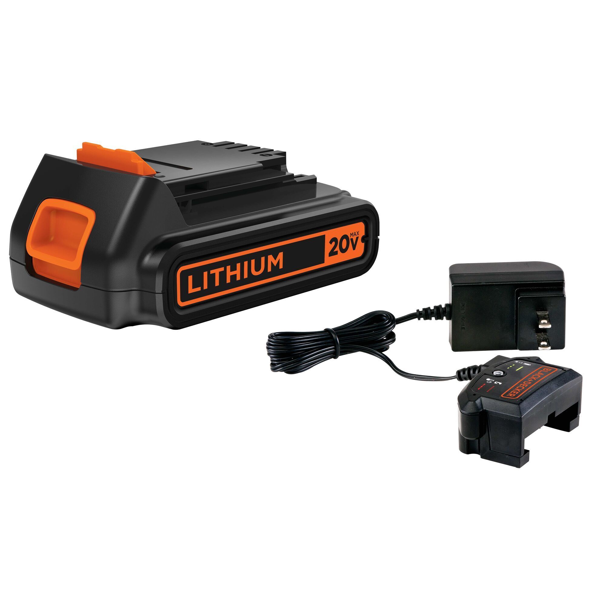 Black & Decker 20V MAX 1.5Ah Lithium-Ion Battery — Model# LBXR20CK